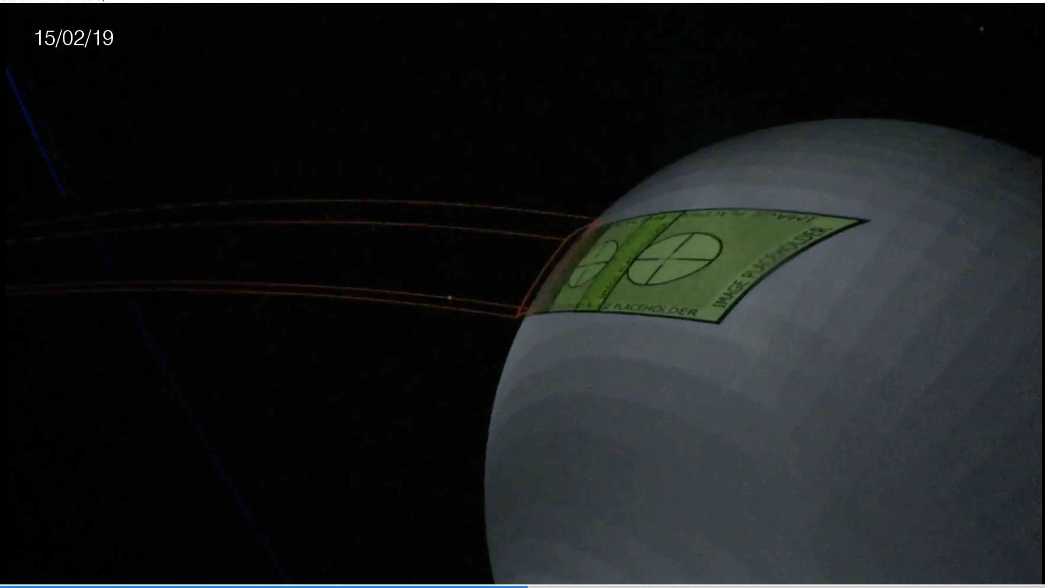 Early OpenSpace software rendering from February 2015